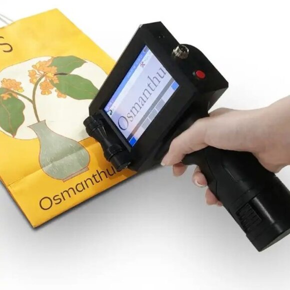 Compact Handheld Inkjet Printer with Touch Screen-USB, QR/Barcode, Logo Printing - Picture 4 of 6
